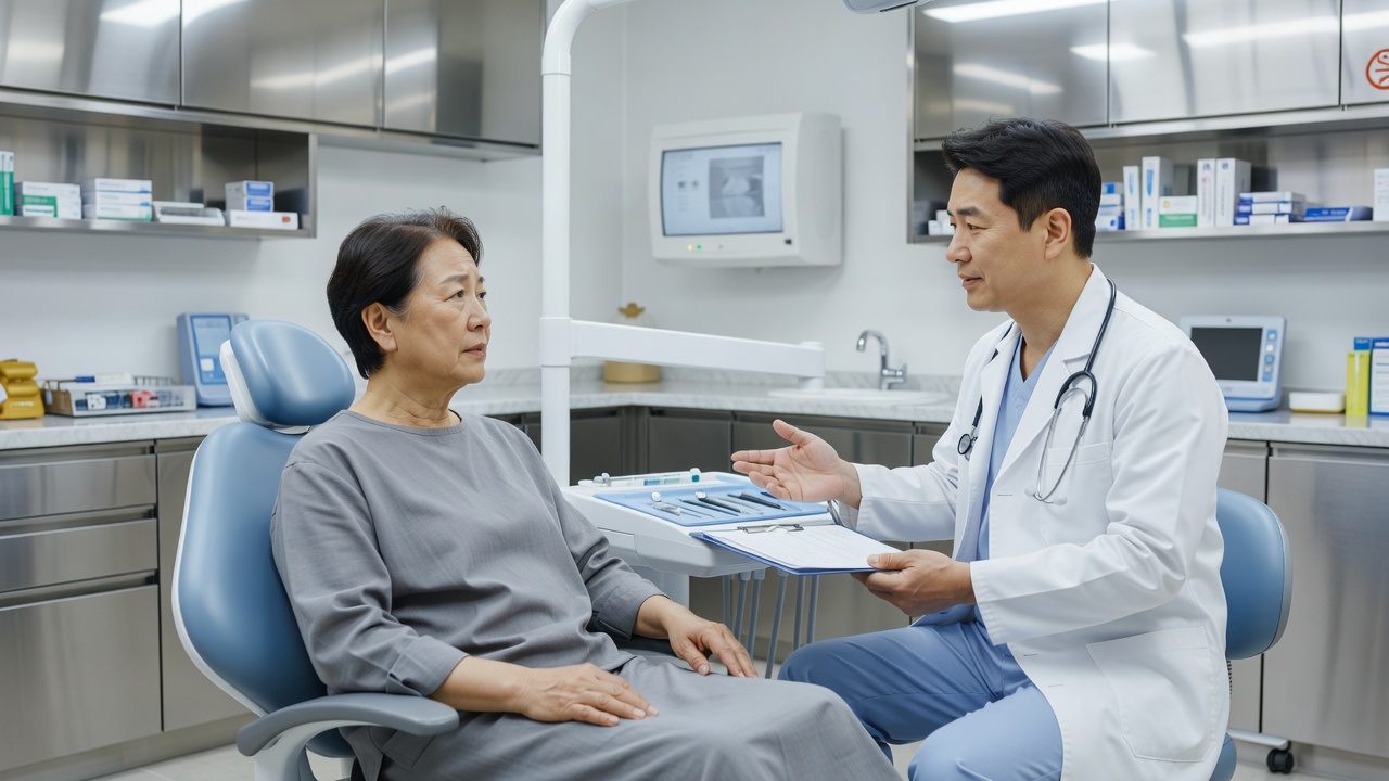 정신 약을 복용 중인 환자의 치과 마취 상담