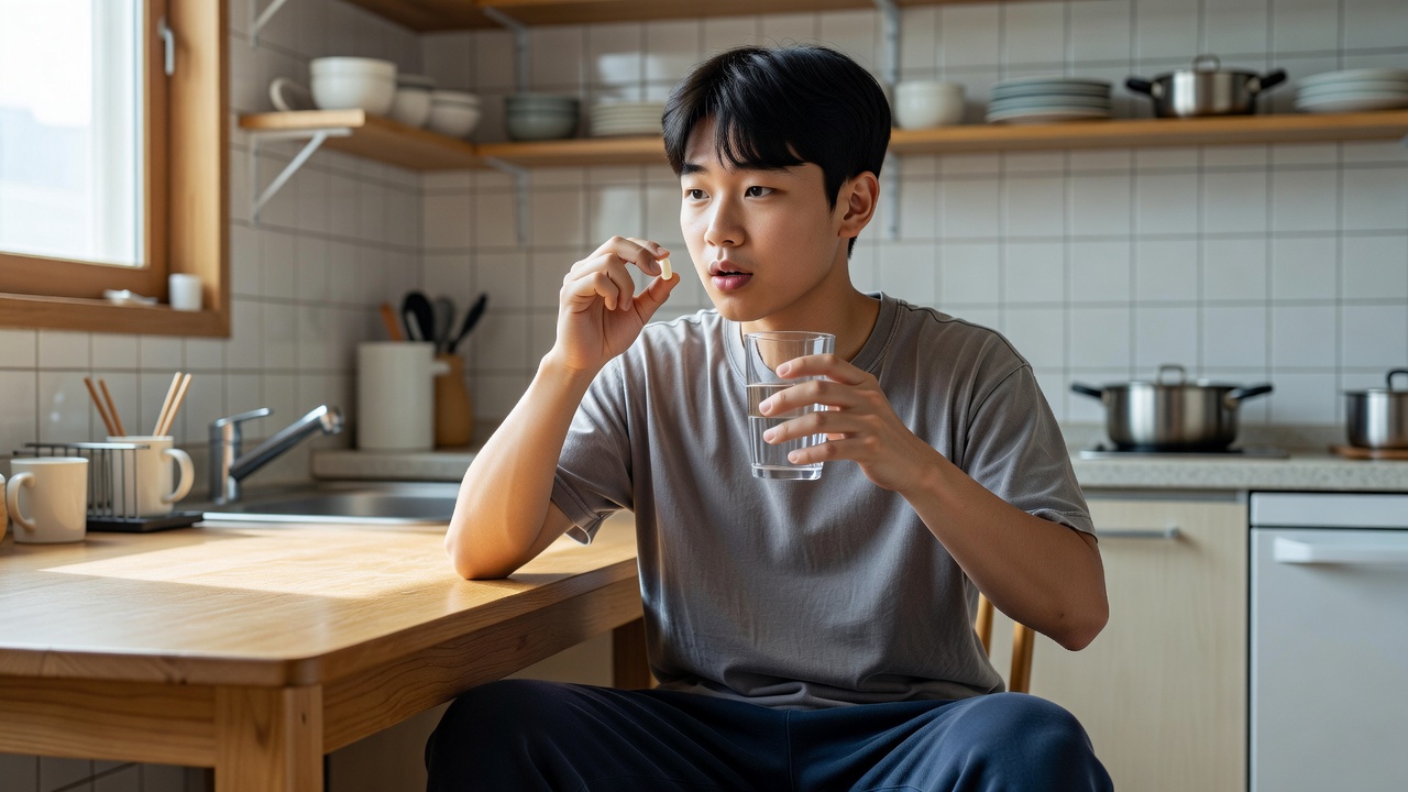 청소년 키크 영양제 복용을 고민하는 성장기 청소년