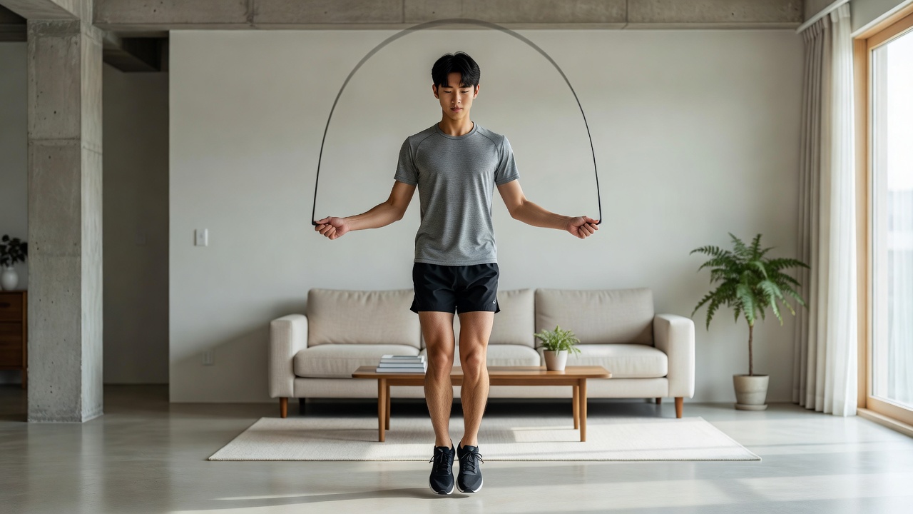 청소년 헬스 키성장, 집에서 줄넘기로 건강하게 운동하는 방법