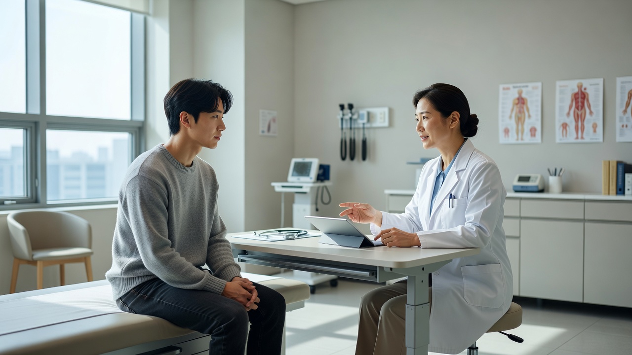 성인이 소아청소년 진료 받을 수 있는 병원 진료실