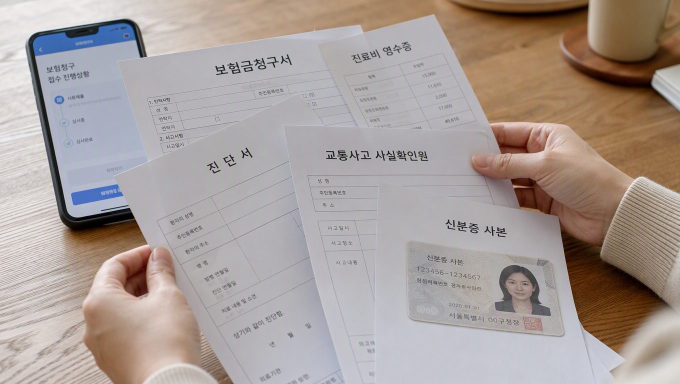 교통사고 응급실 보험청구를 위한 서류와 절차